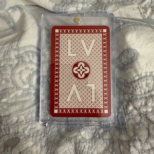 Louis Vuitton Single Collectibles Playing Card